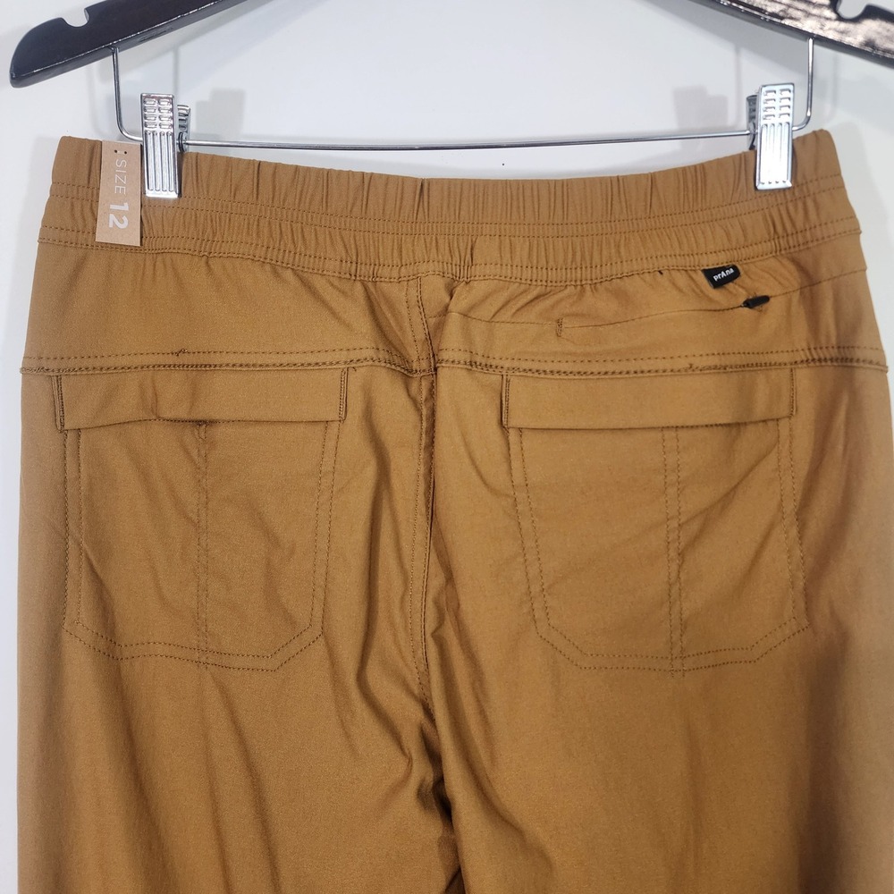prAna Halle E-Waist Jogger II Womens 12 Brown Stretch Outdoor Hiking Pants - Picture 7 of 12